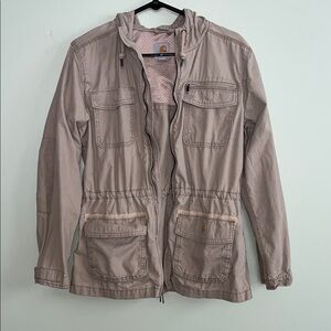 Carhartt Tan Utility Jacket with Relaxed Fit